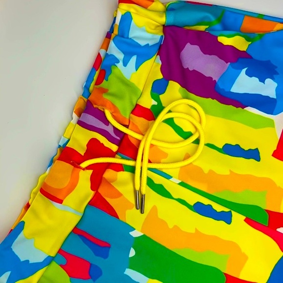 2 Piece: “Faith” Print Short Sleeve Top & Matching Drawstring Pocket Pants, EUC - Picture 4 of 8